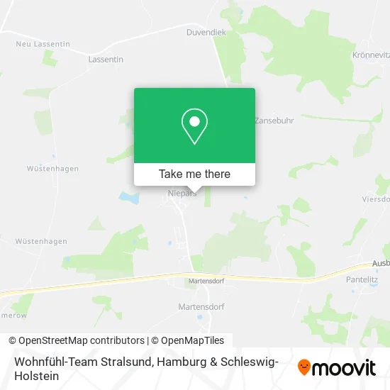 Карта Wohnfühl-Team Stralsund