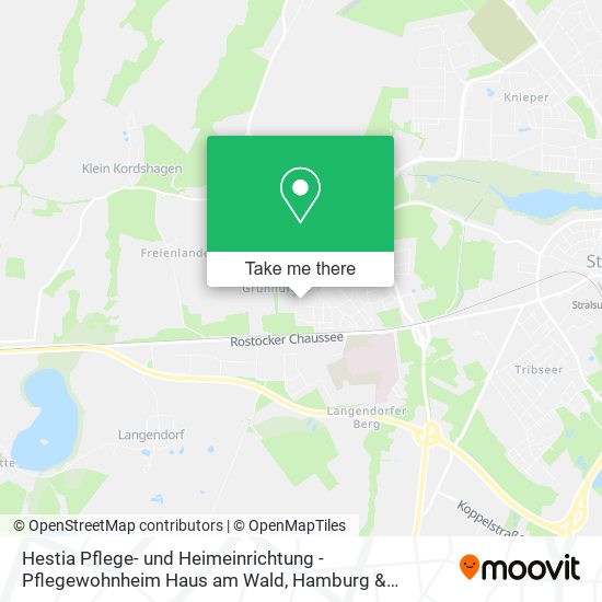Hestia Pflege- und Heimeinrichtung - Pflegewohnheim Haus am Wald map