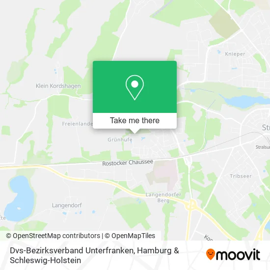 Карта Dvs-Bezirksverband Unterfranken
