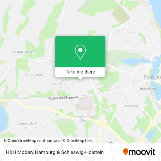 H&H Moden map