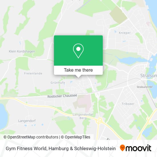 Gym Fitness World map