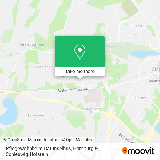 Карта Pflegewohnheim Dat Inselhus