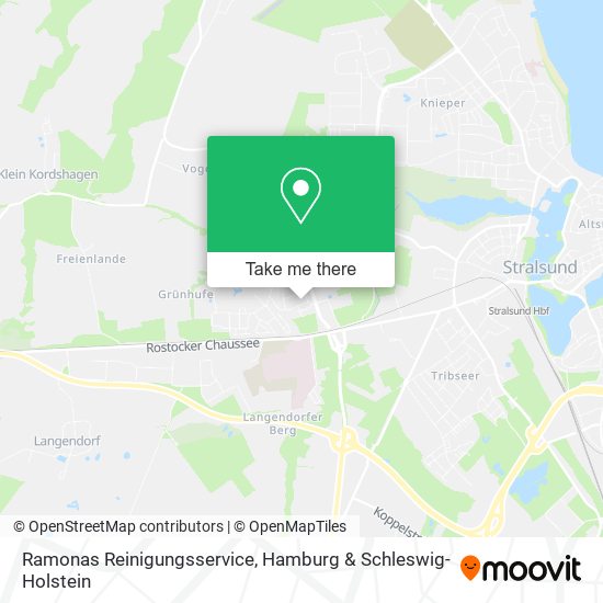 Ramonas Reinigungsservice map