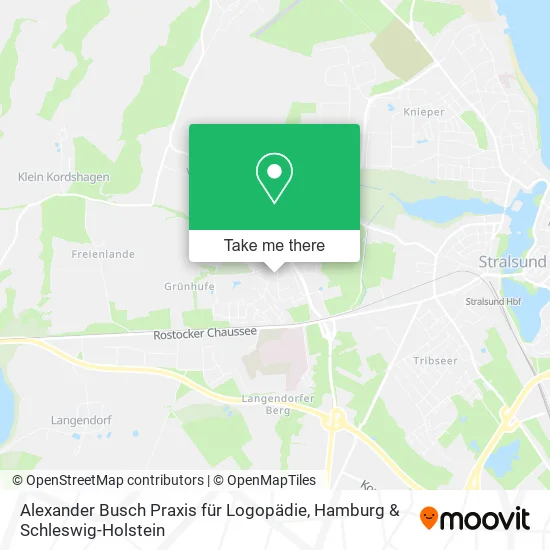 Карта Alexander Busch Praxis für Logopädie