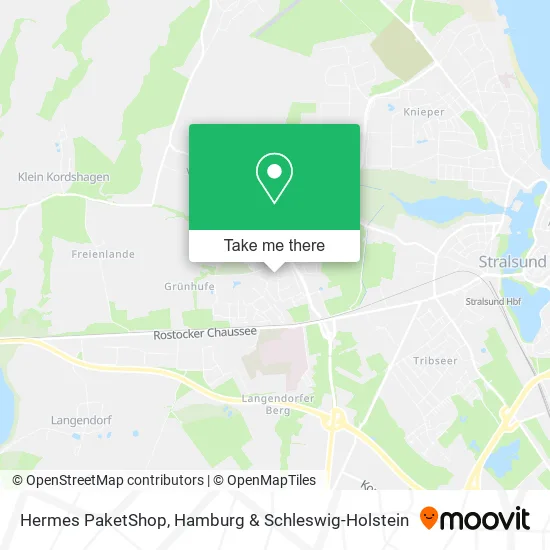 Карта Hermes PaketShop