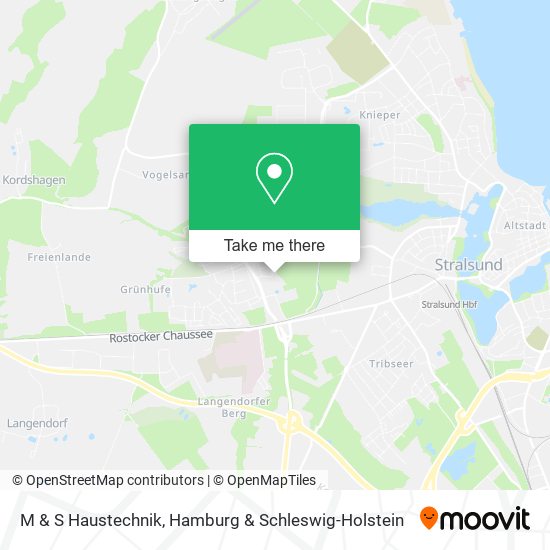 M & S Haustechnik map