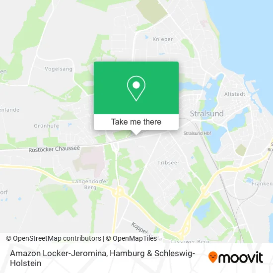 Карта Amazon Locker-Jeromina