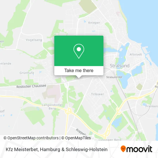 Карта Kfz Meisterbet