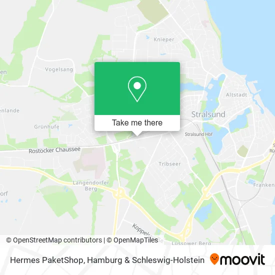 Карта Hermes PaketShop