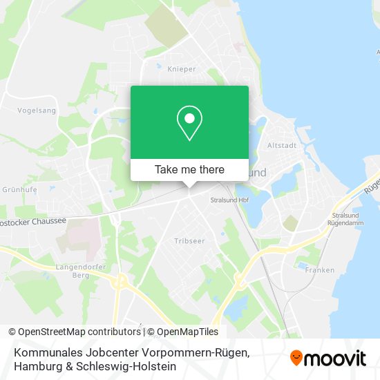 Kommunales Jobcenter Vorpommern-Rügen map