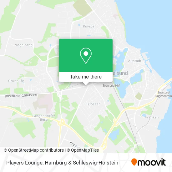 Карта Players Lounge