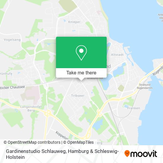 Gardinenstudio Schlauweg map