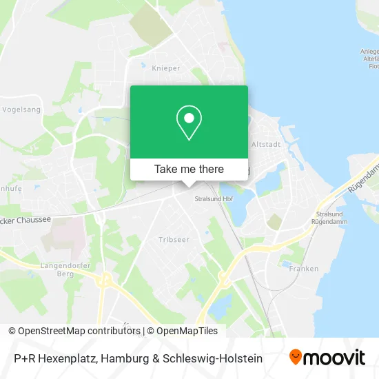 Карта P+R Hexenplatz
