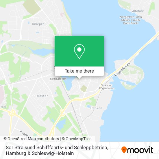 Карта Sor Stralsund Schifffahrts- und Schleppbetrieb