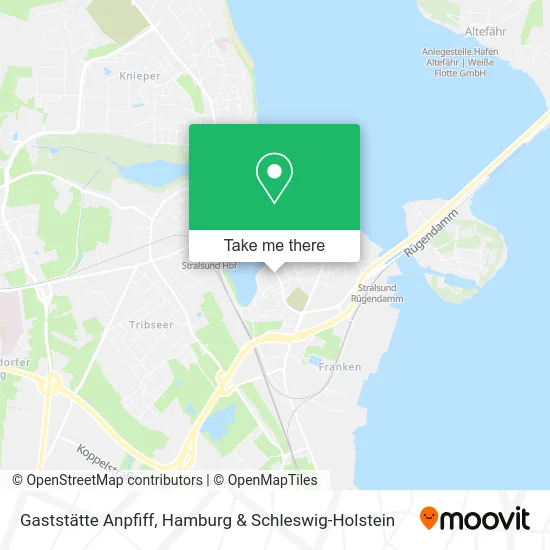 Карта Gaststätte Anpfiff