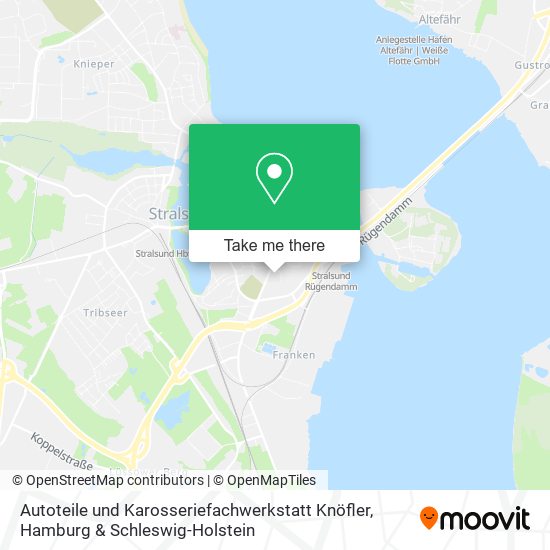 Autoteile und Karosseriefachwerkstatt Knöfler map