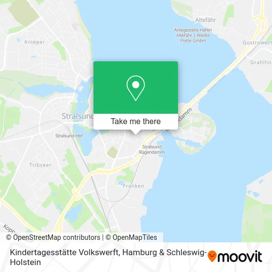 Карта Kindertagesstätte Volkswerft