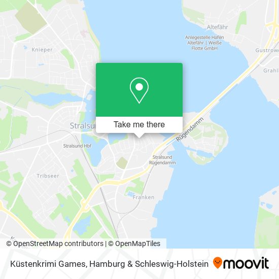 Küstenkrimi Games map