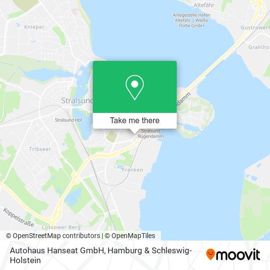 Autohaus Hanseat GmbH map