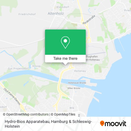 Hydro-Bios Apparatebau map