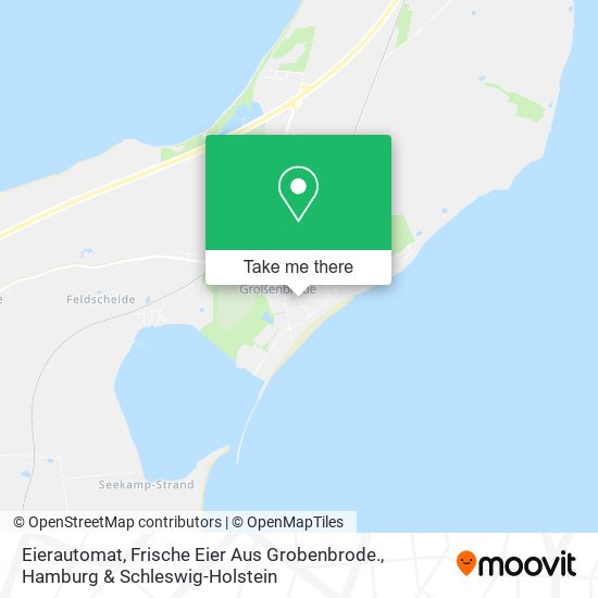 Eierautomat, Frische Eier Aus Grobenbrode. map