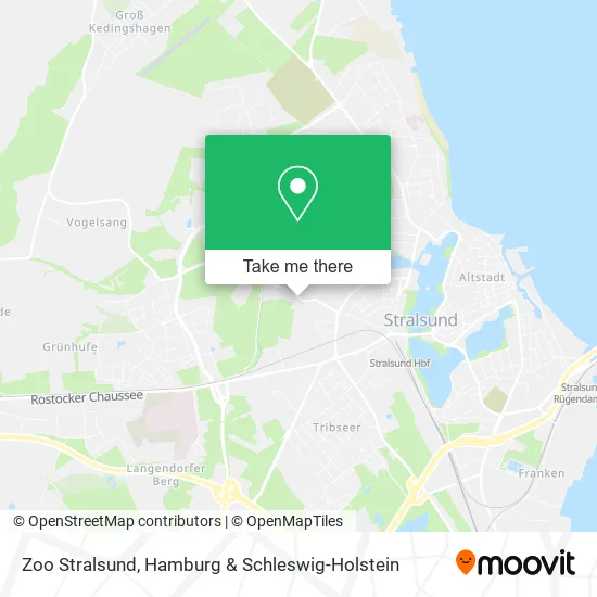 Карта Zoo Stralsund
