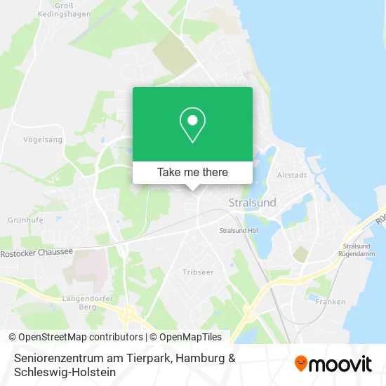 Карта Seniorenzentrum am Tierpark