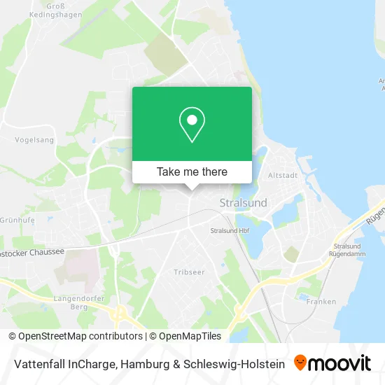 Карта Vattenfall InCharge