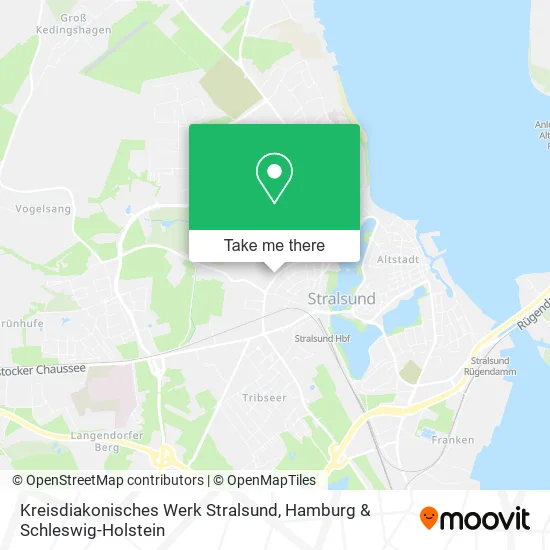 Карта Kreisdiakonisches Werk Stralsund
