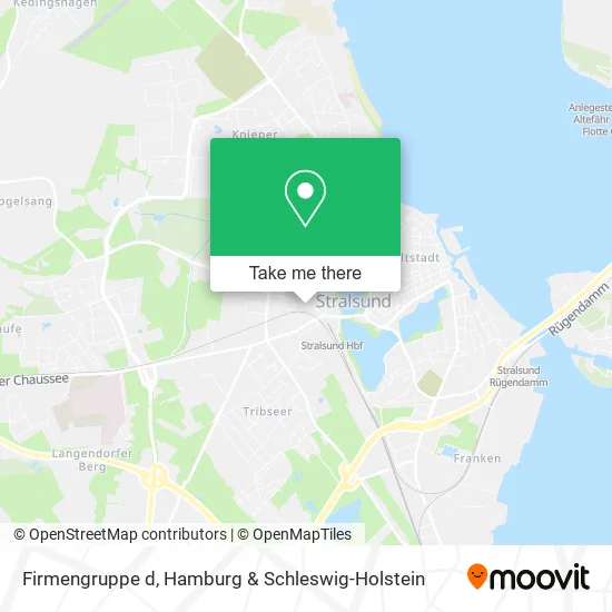 Карта Firmengruppe d