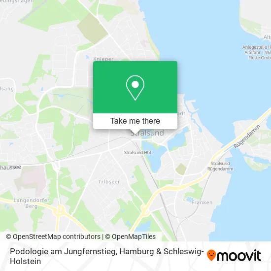 Карта Podologie am Jungfernstieg