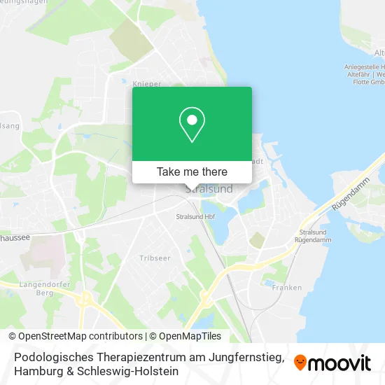 Карта Podologisches Therapiezentrum am Jungfernstieg