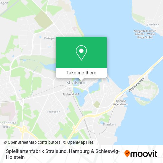 Spielkartenfabrik Stralsund map