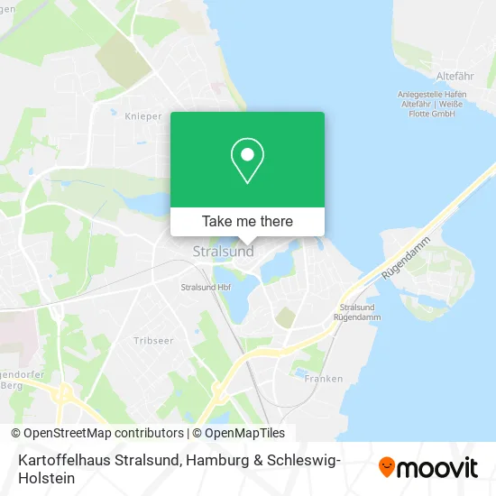 Карта Kartoffelhaus Stralsund
