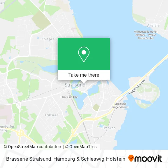 Карта Brasserie Stralsund