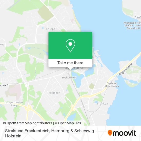 Карта Stralsund Frankenteich