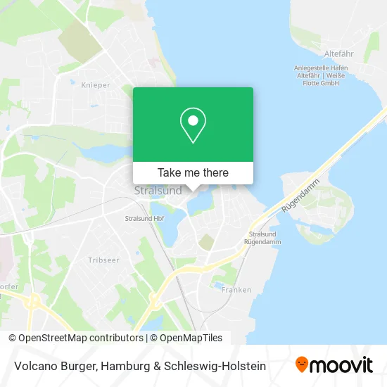 Карта Volcano Burger