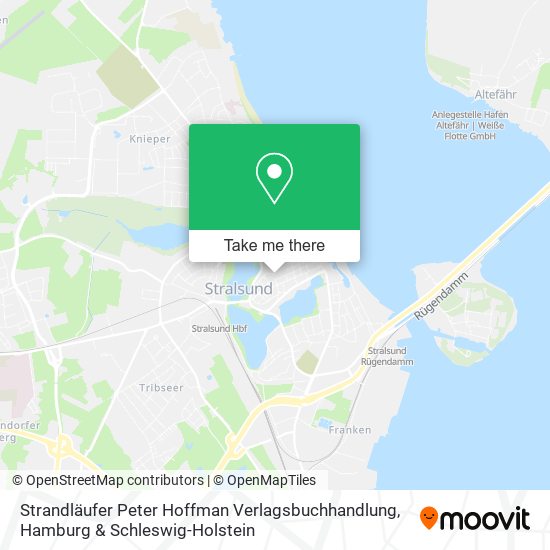 Strandläufer Peter Hoffman Verlagsbuchhandlung map