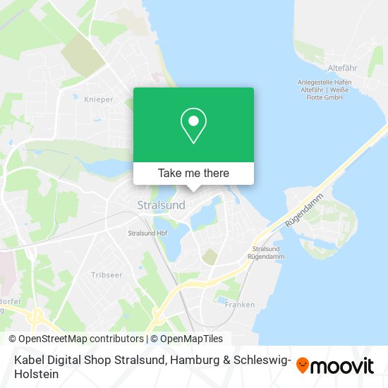 Карта Kabel Digital Shop Stralsund