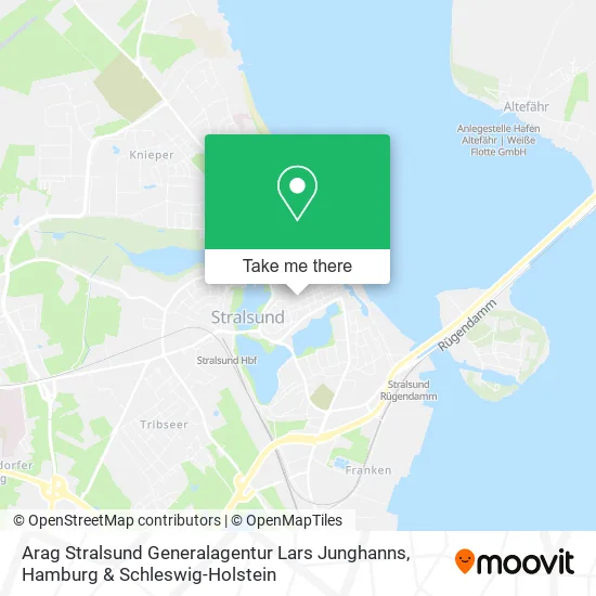 Карта Arag Stralsund Generalagentur Lars Junghanns