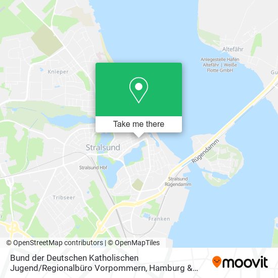 Bund der Deutschen Katholischen Jugend / Regionalbüro Vorpommern map