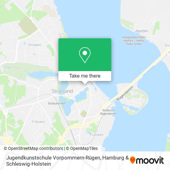 Jugendkunstschule Vorpommern-Rügen map