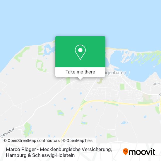 Marco Plöger - Mecklenburgische Versicherung map