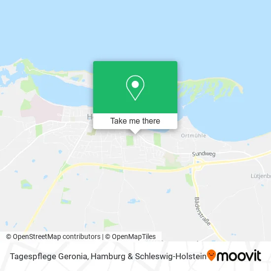 Tagespflege Geronia map
