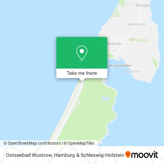 Карта Ostseebad Wustrow