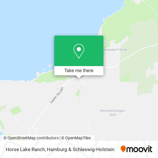 Horse Lake Ranch map