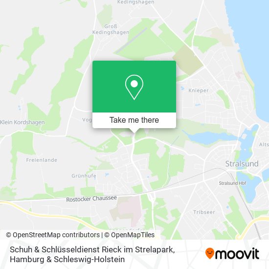 Schuh & Schlüsseldienst Rieck im Strelapark map