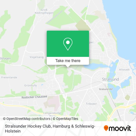 Stralsunder Hockey Club map