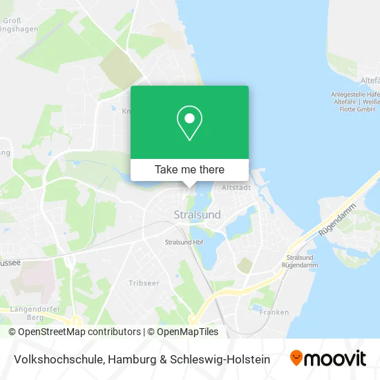Карта Volkshochschule