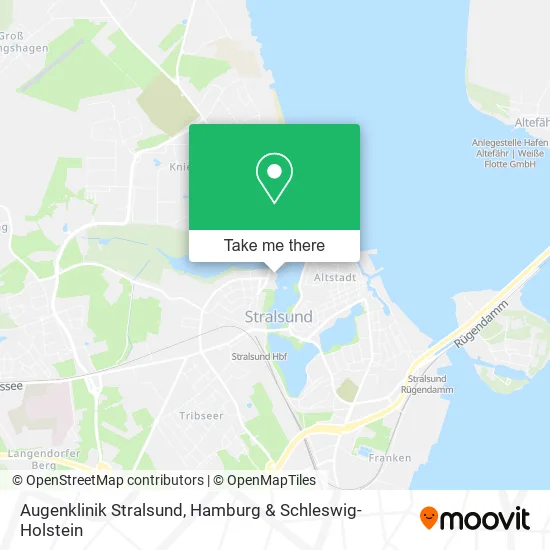 Карта Augenklinik Stralsund